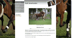 Desktop Screenshot of annelunden.se